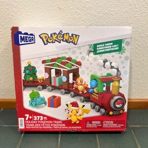 Mega Pokémon Holiday Train Building Set
